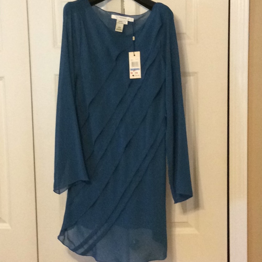 Ruffled chiffon blouse
